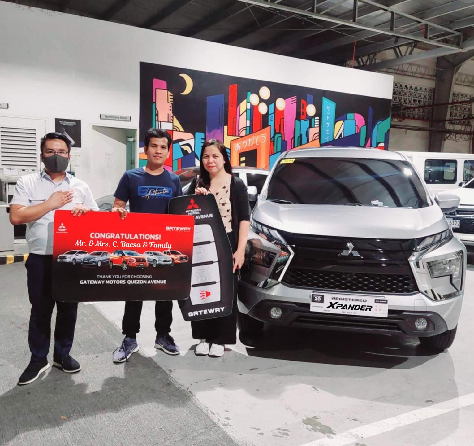 Mr. & Mrs. C. Baesa and Family