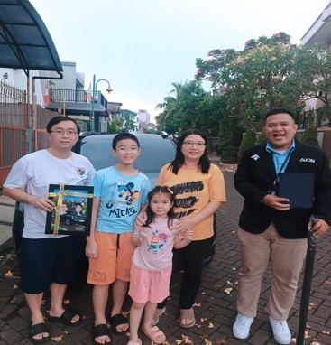 Serah Terima Unit  Aion V