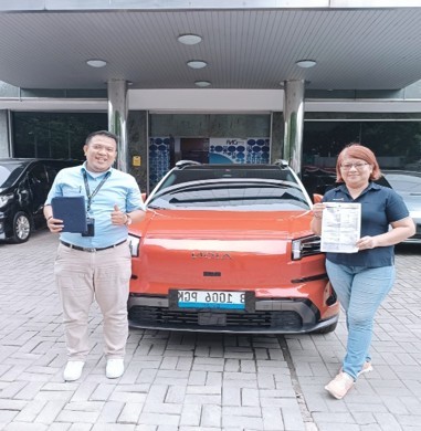 Serah terima Unit Aion V