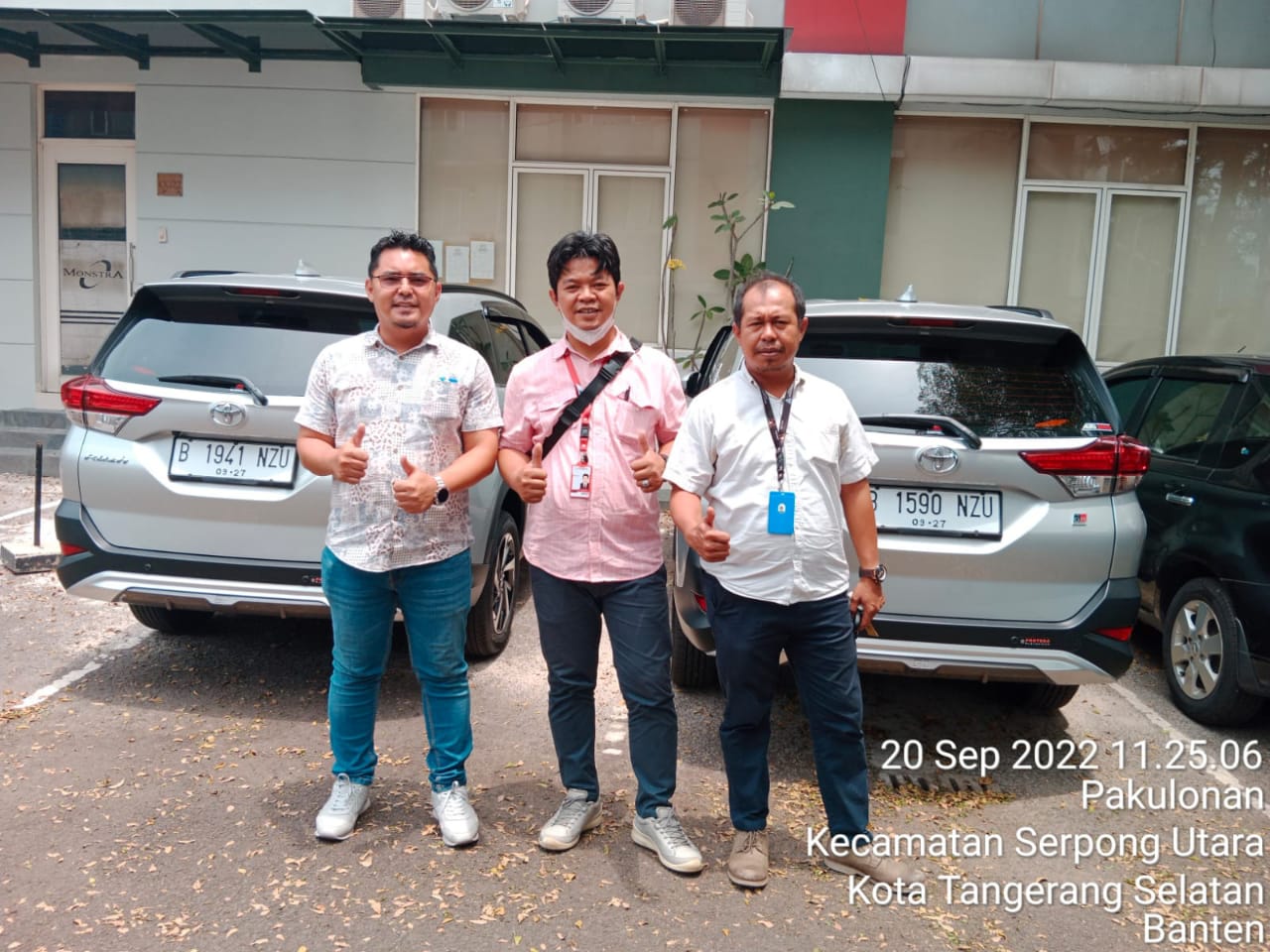 Delivery 2 unit Toyota Rush