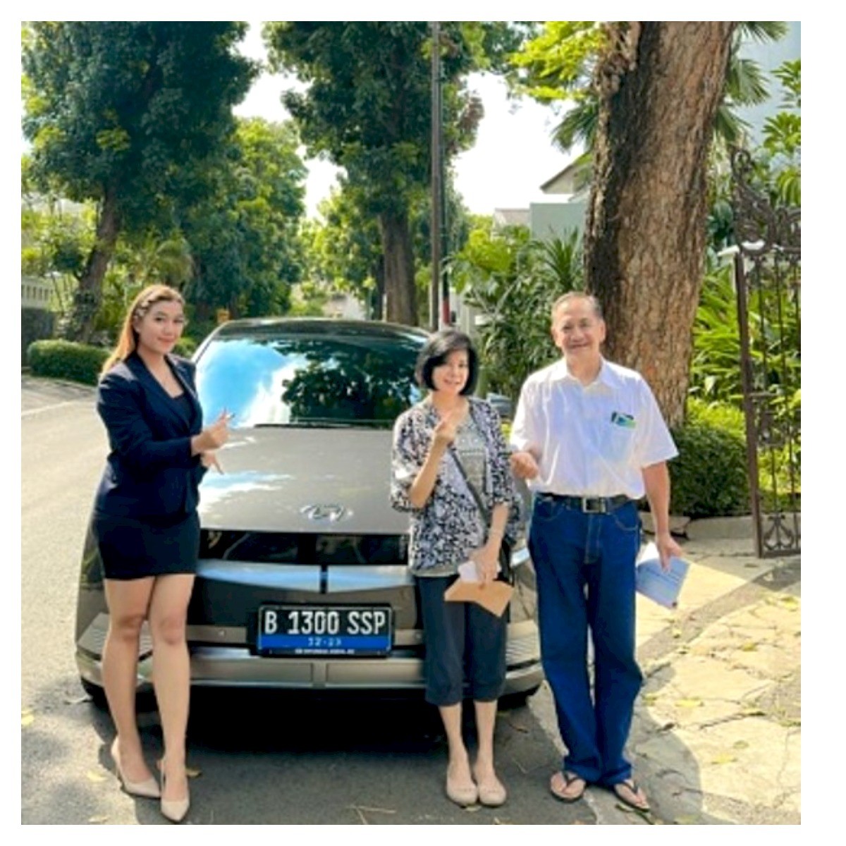 Serah Terima Unit ioniq5 sig LR