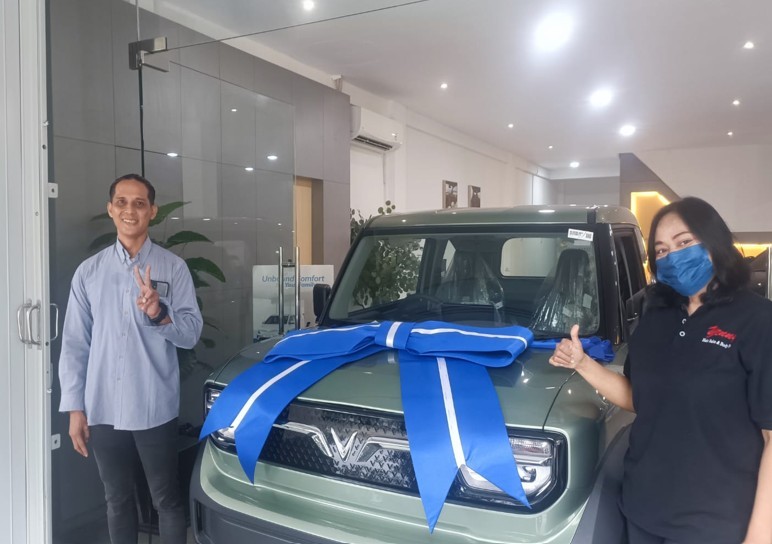 Serah Terima Unit Vinfast VF 3