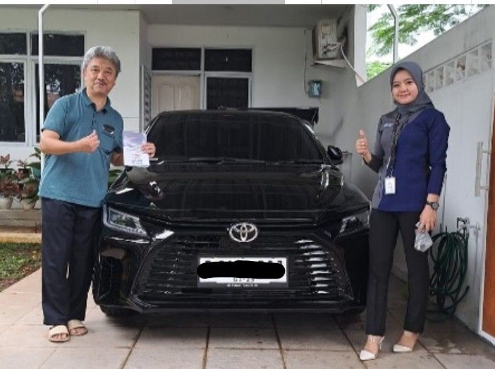 Serah Terima Unit Toyota