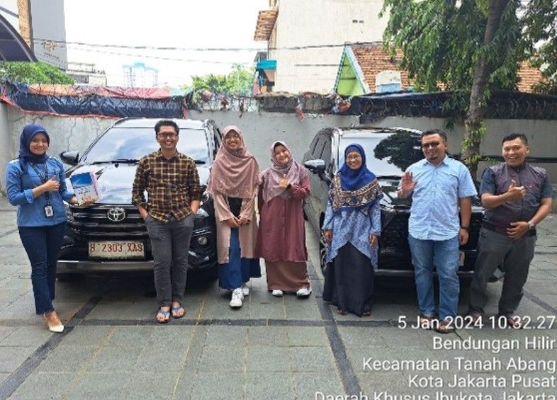 Serah Terima Unit Toyota