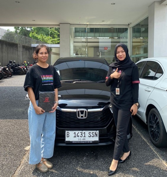 Serah terima Unit Honda