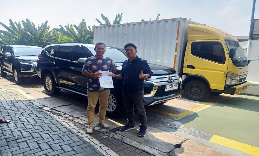 Serah Terima Unit Pajero