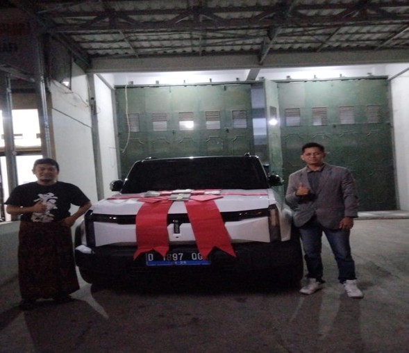 Delivery Chery J6 IWD Putih