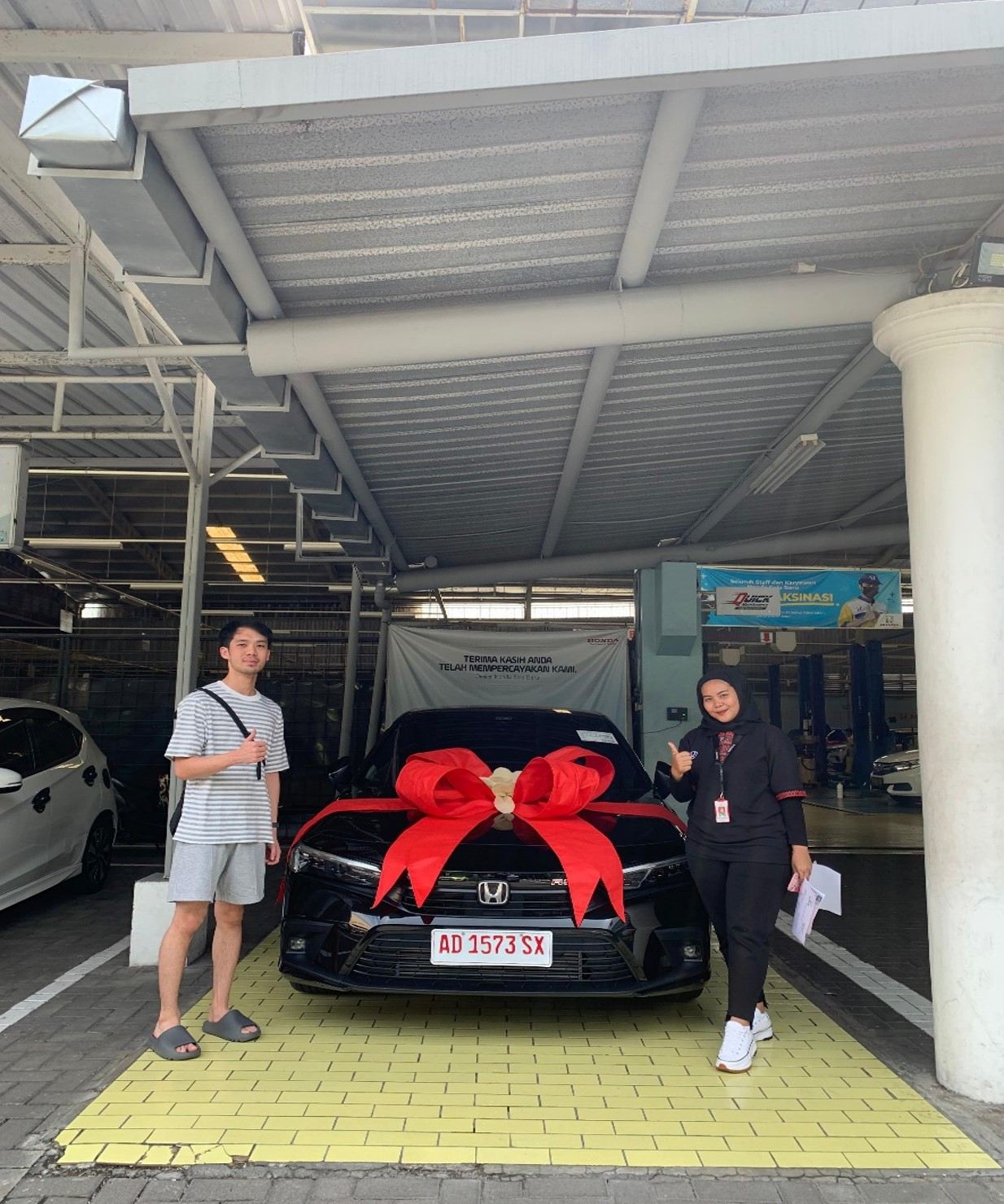 Serah Terima Unit Honda Civic