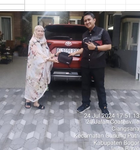 Serah Terima Yaris Cross - Bogor