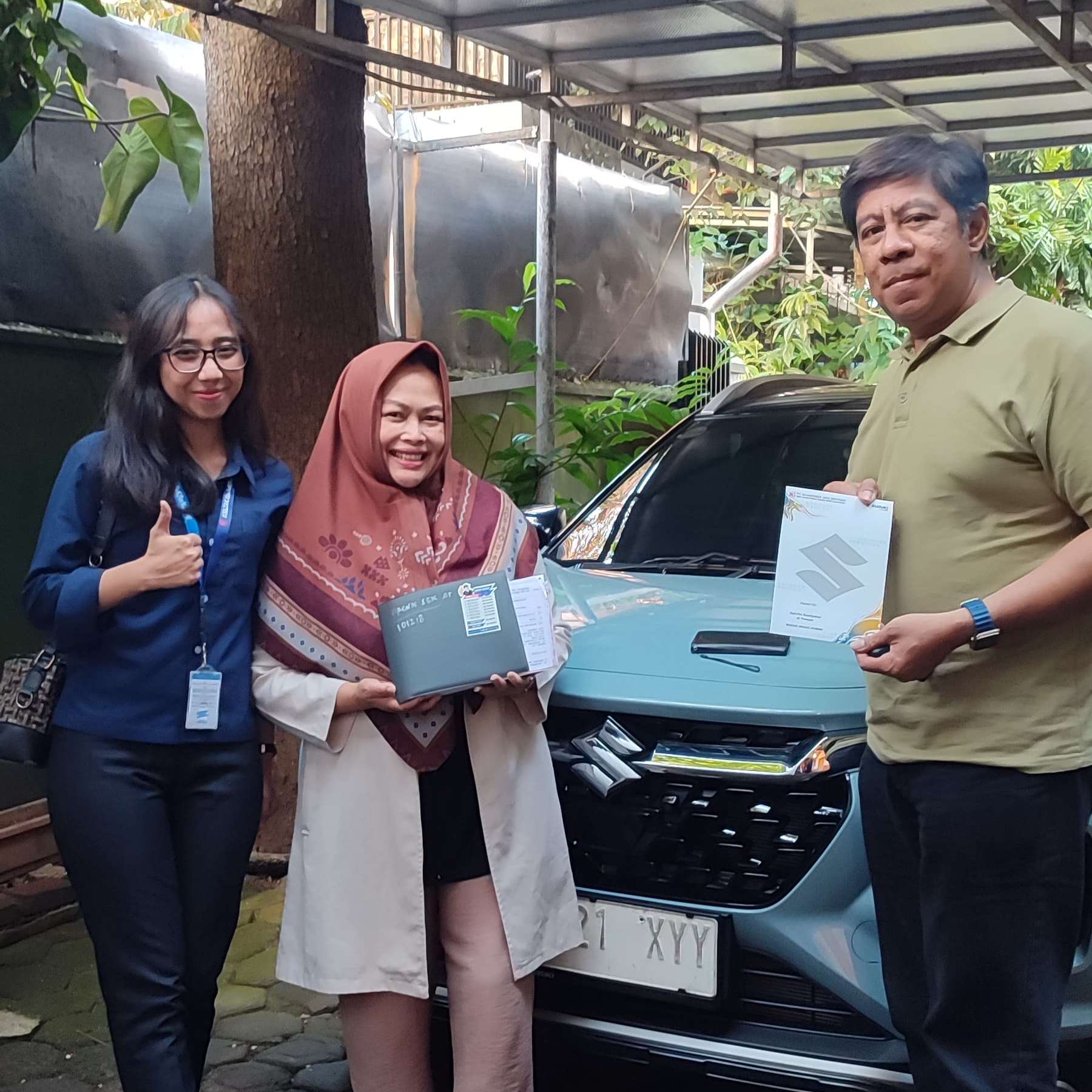 Serah Terima Unit Suzuki Fronx