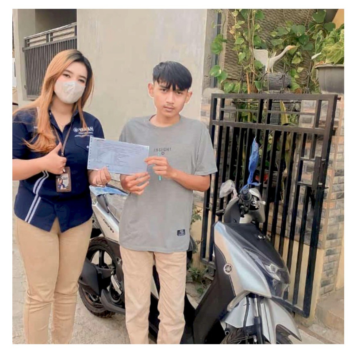 Delivery Yamaha Gear 125