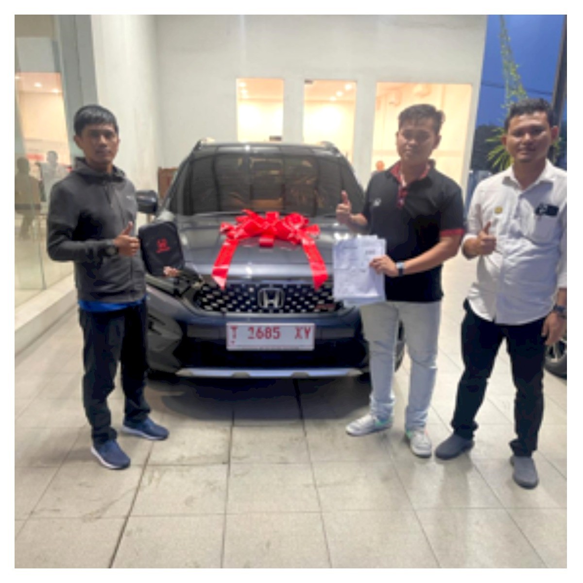 serah terima Unit Honda