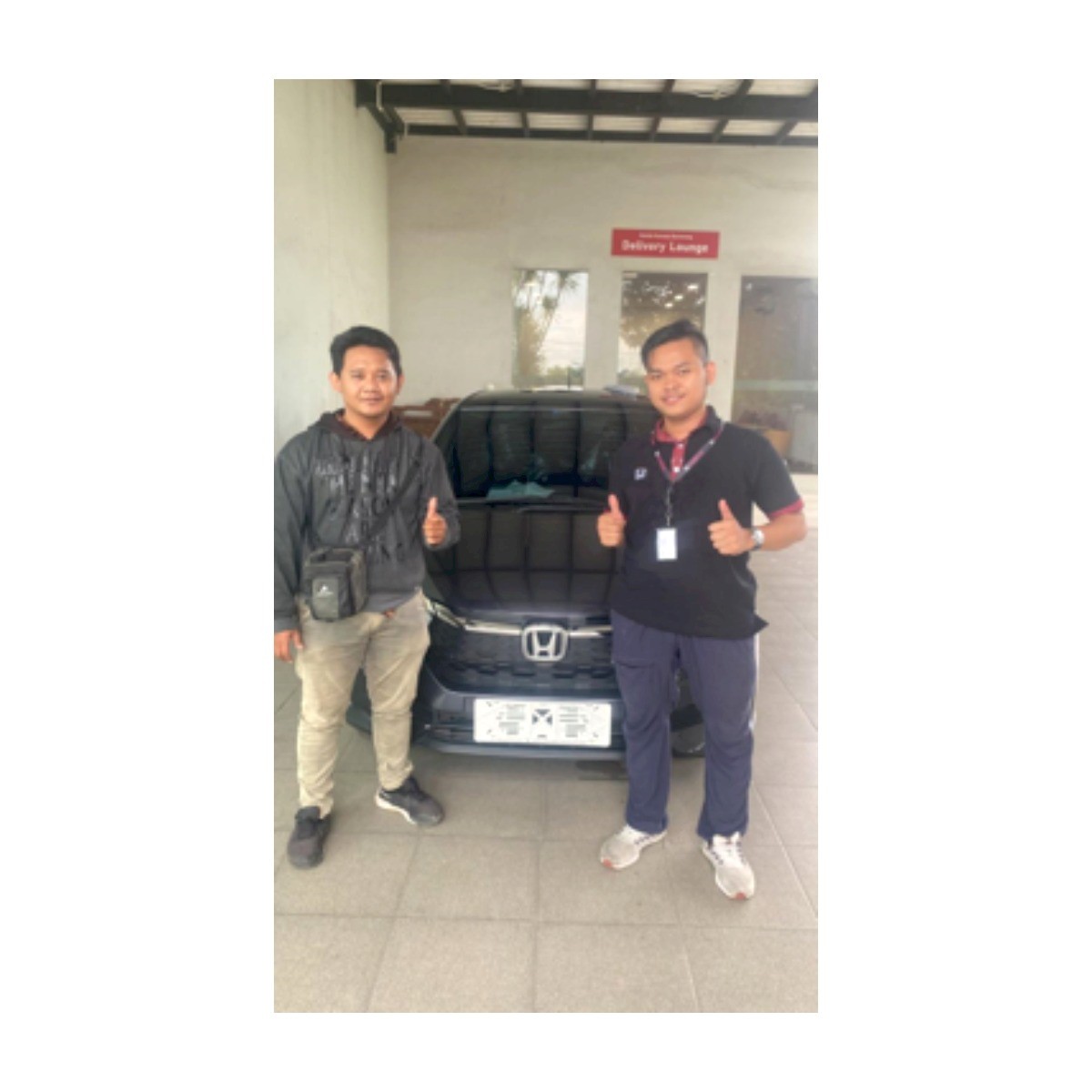 pengambilan Unit Honda