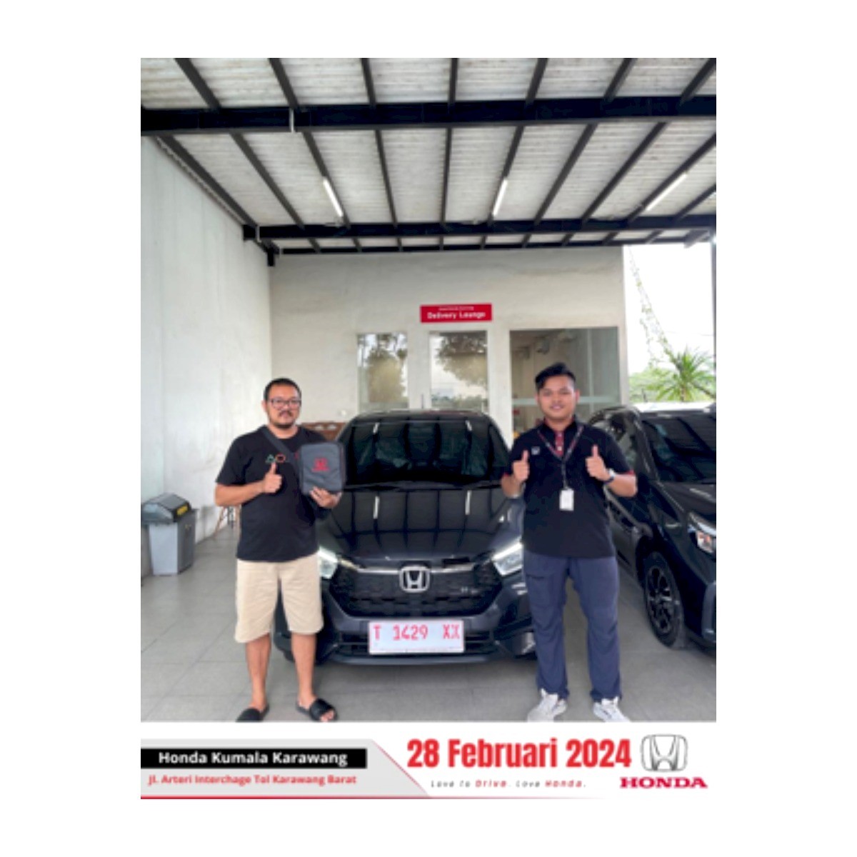 Pengambilan Unit Honda 