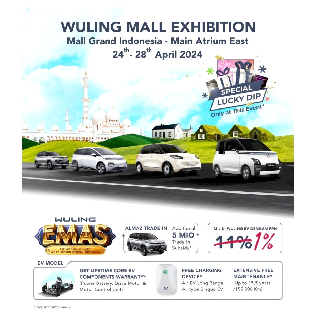 Promosi dan Pameran Wuling senayan