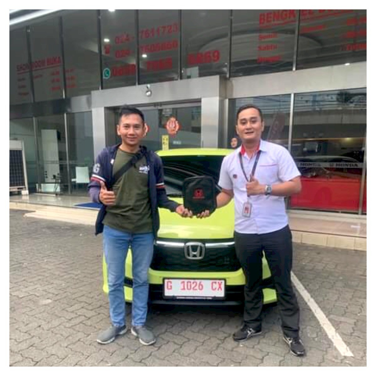 Delivery Honda Brio Satya E CVT