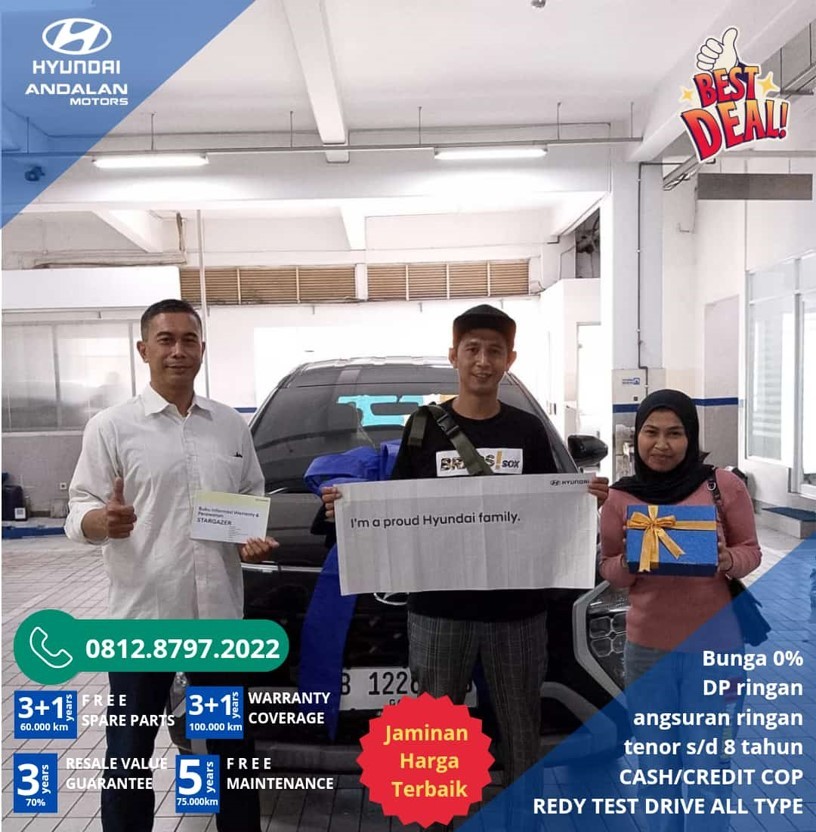 Delivery Hyundai Stargazer