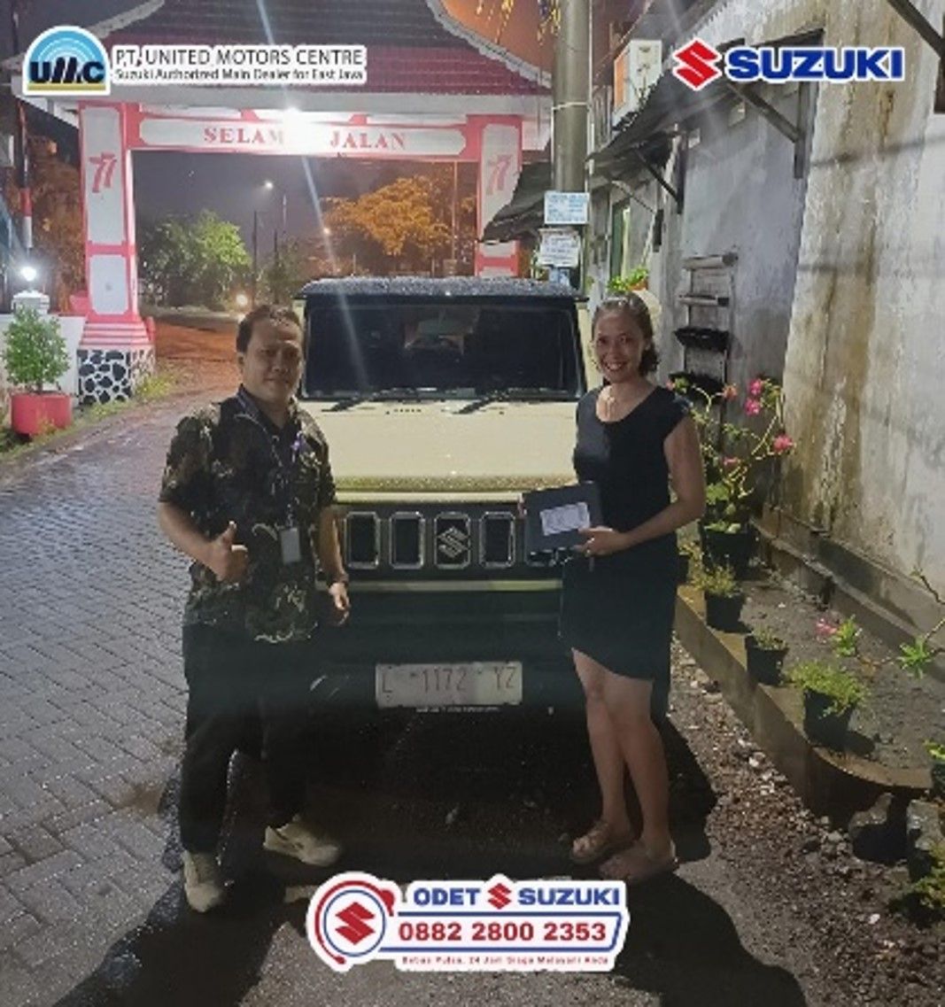 Serah Terima Unit Suzuki Jemny