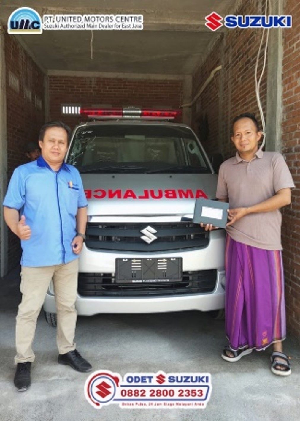 Serah Terima Unit  Apv Ambulanc