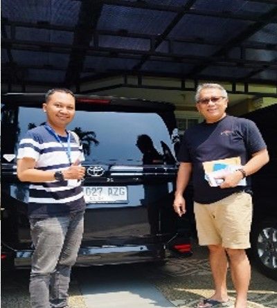 Serah Terima Unit  Voxy 2.0 CVT