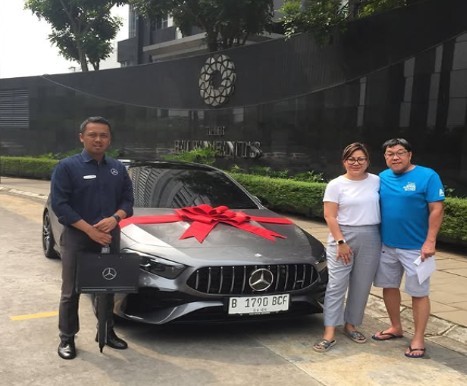 Serah Terima Unit  Mercedes-Benz AM