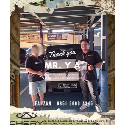 Serah Terima Unit Chery J6