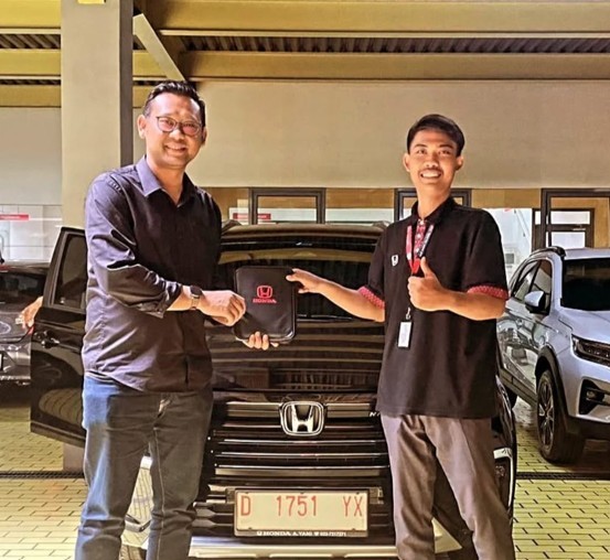 Serah Terima Unit Honda BRV