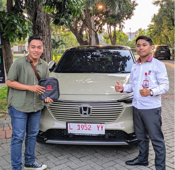 Serah Terima Unit Honda HRV Kediri