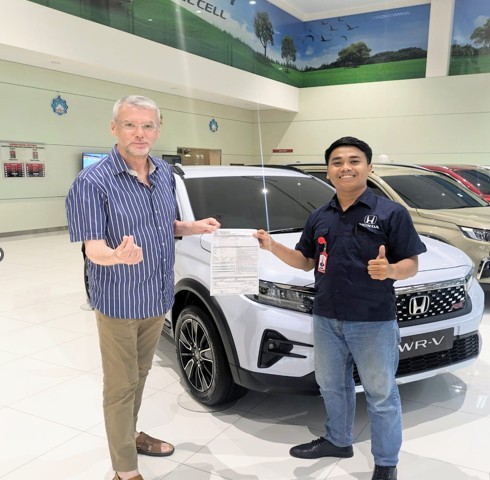 Serah Terima Unit Honda WRV Surabay