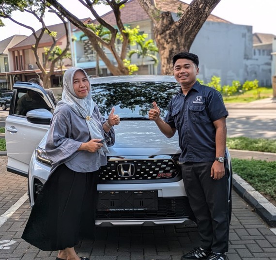 Serah Terima Unit Honda WRV Surabay