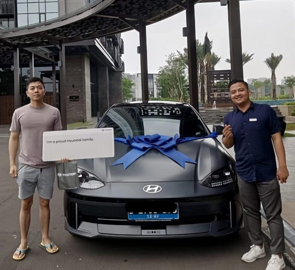 Delivery Hyundai Ioniq 6 Mr.K