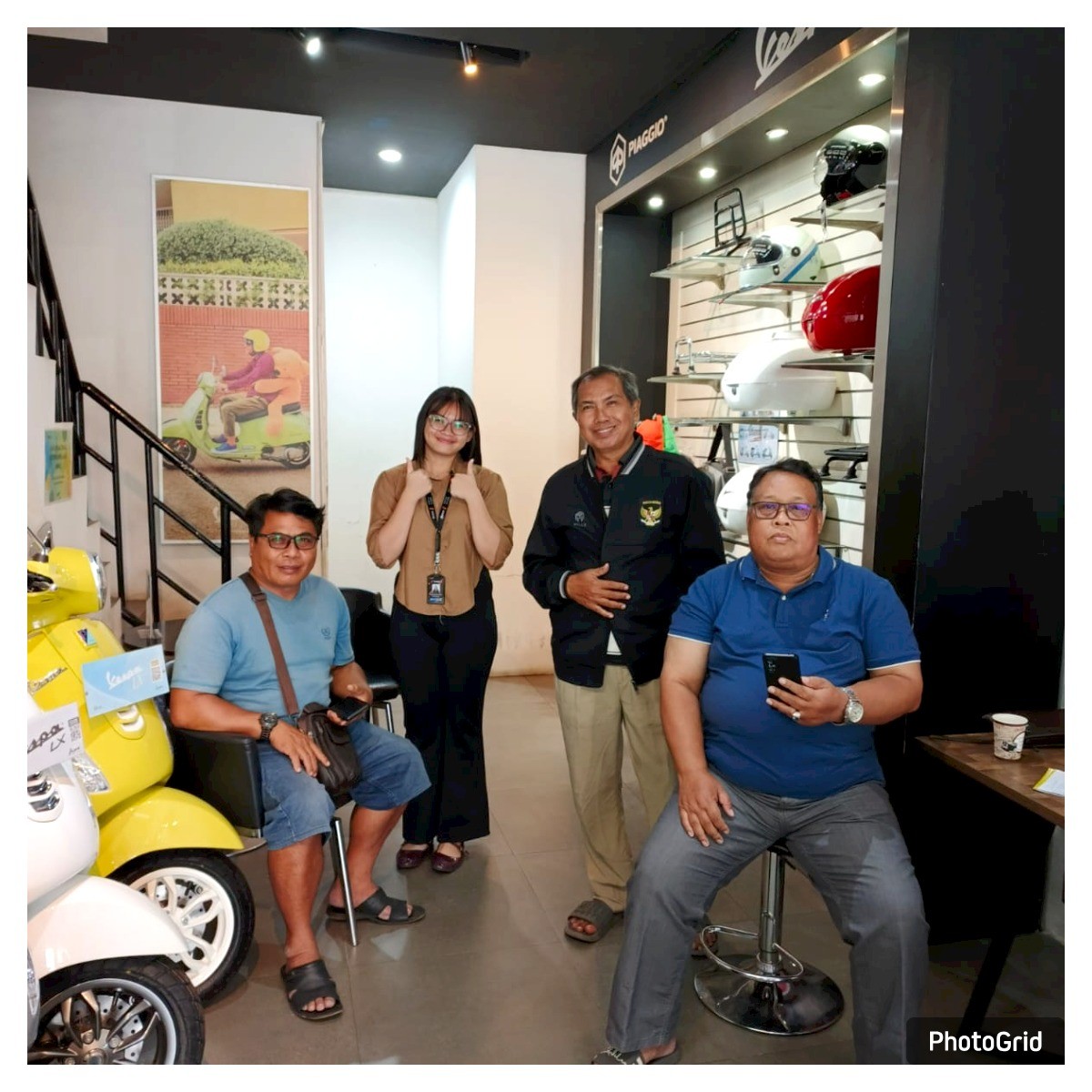 Serah Terima Unit Vespa