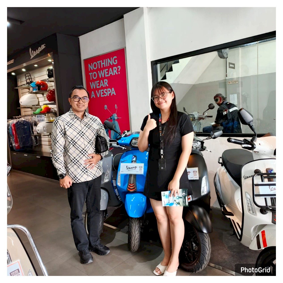 Serah Terima Unit Vespa