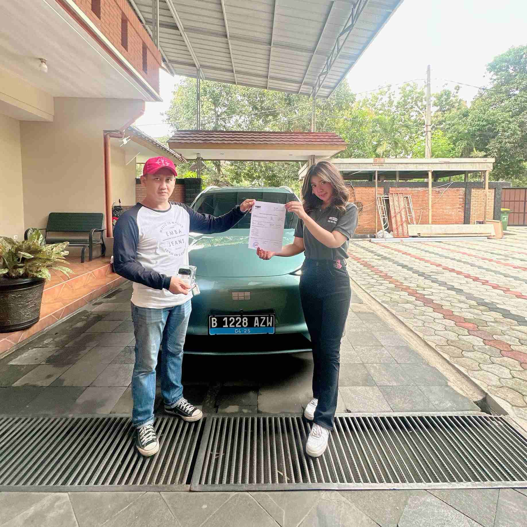 Delivery 1 unit GEELY EX5 Max Tourq