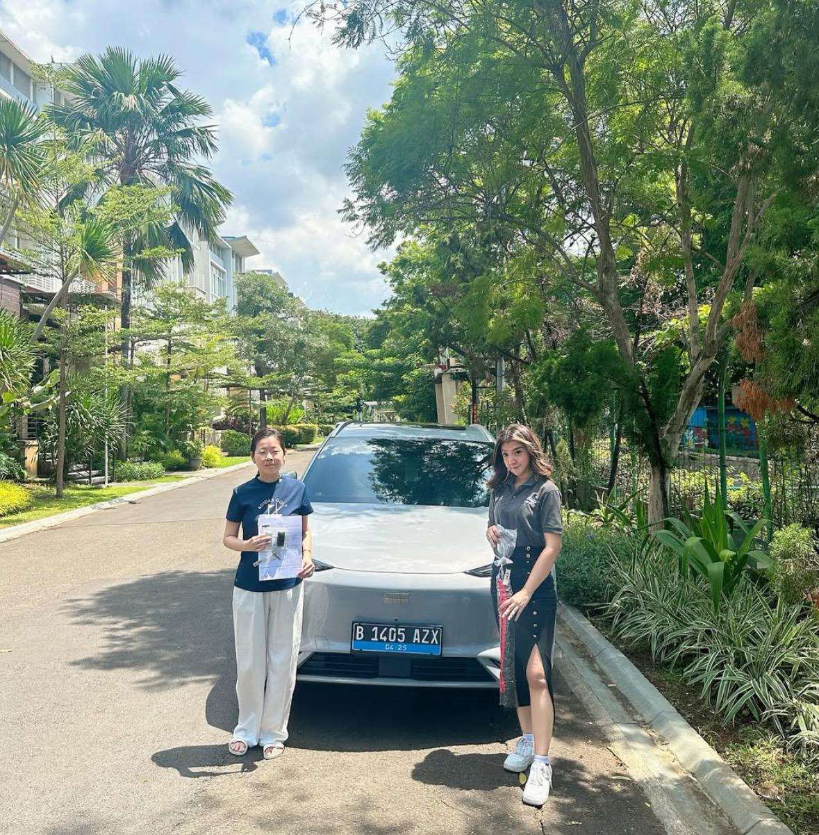 Delivery 1 unit Geely Ex5 MAX