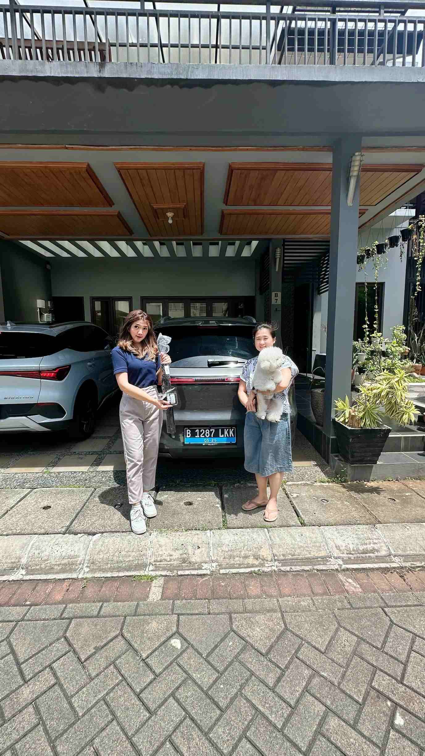 Delivery 1 unit GEELY EX5, Frost Gr