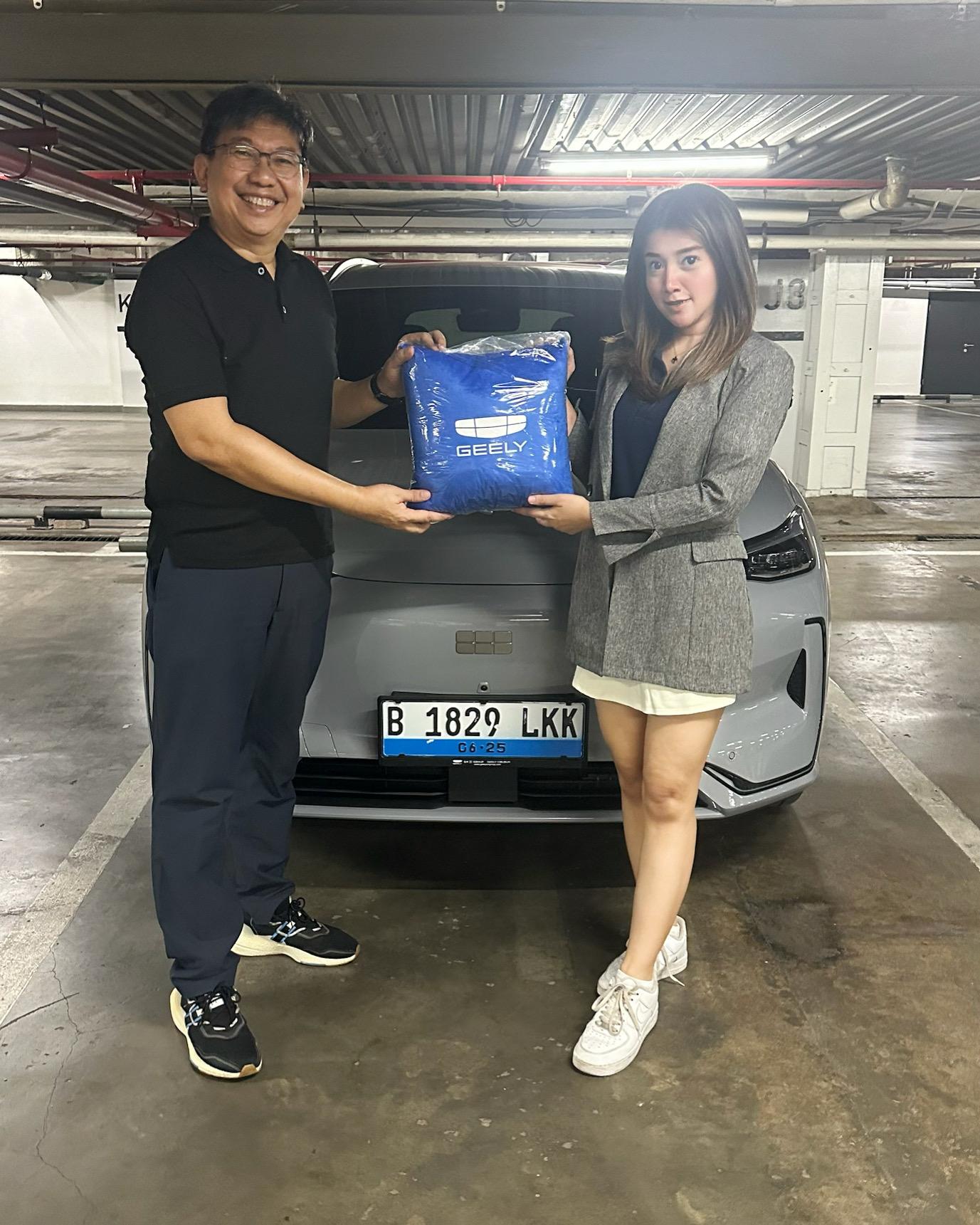 DELIVERY 1 unit GEELY EX5 MAX