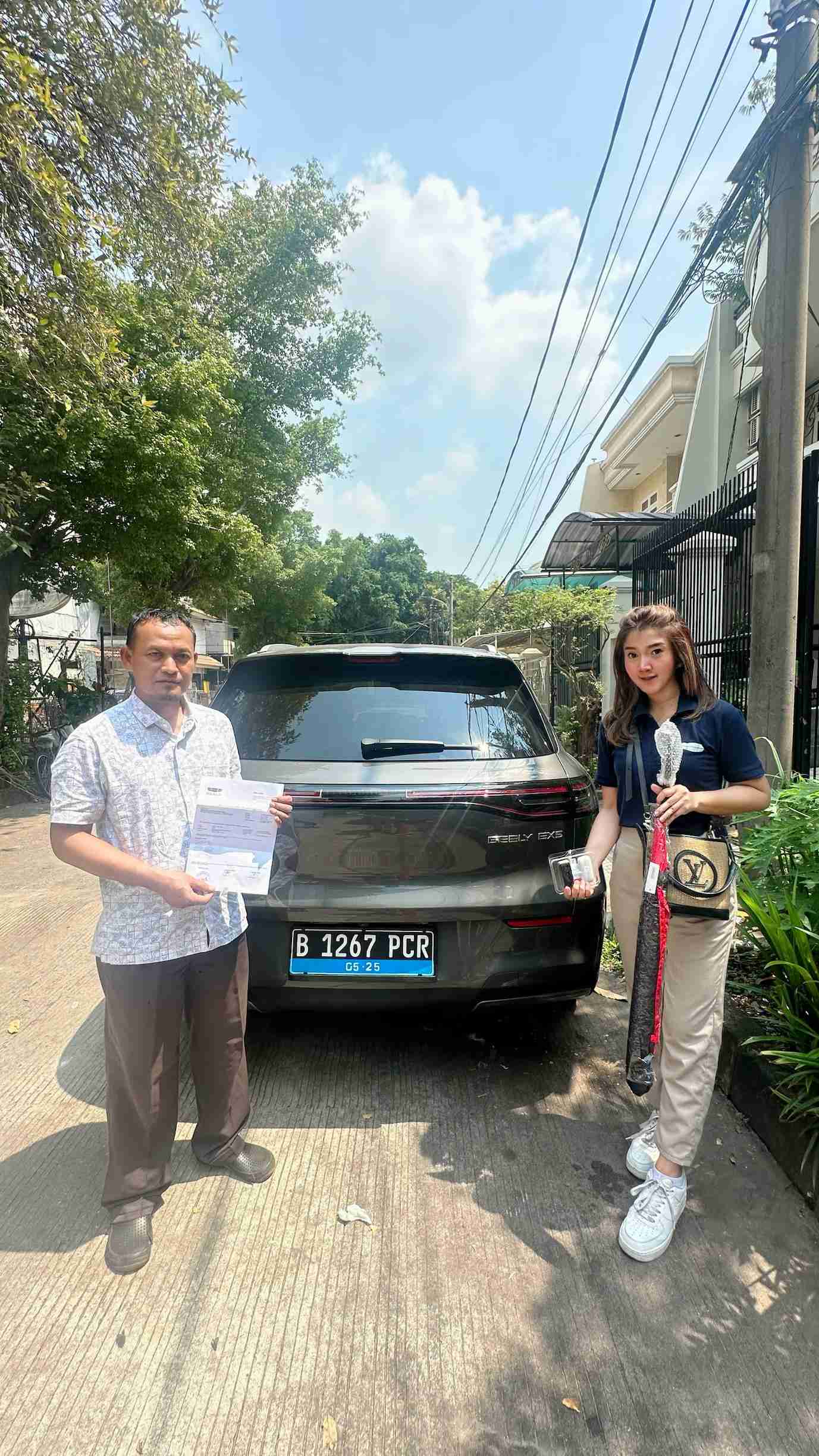 Delivery 1 unit GEELY EX5 Max