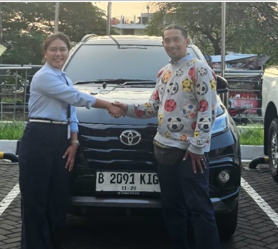 Serah Terima Unit Toyota