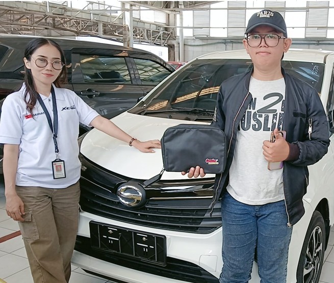 Serah terima unit Sigra