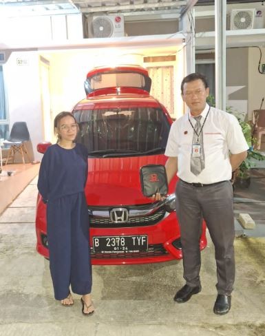 kirim Honda BRIO SATYA  E 1.2 CVT