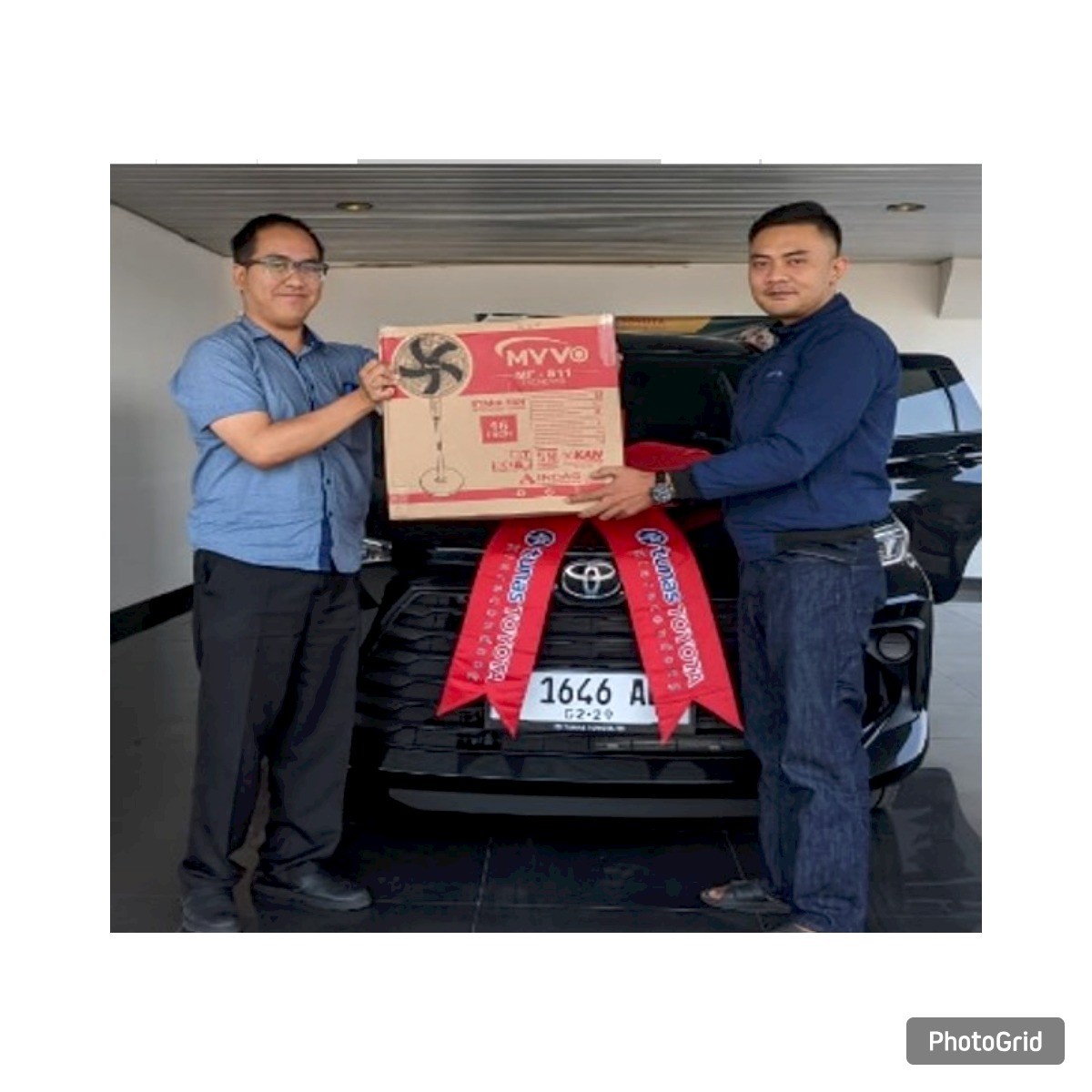 Serah Terima Unit Mobil  Toyota