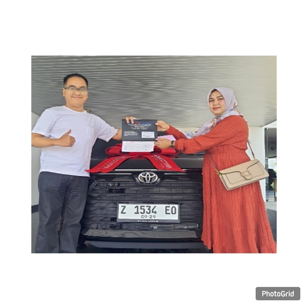 Serah Terima Unit Mobil  Toyota