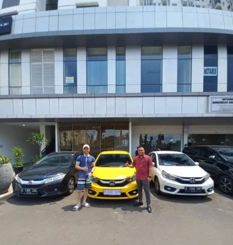 Kirim unit  Honda Brio