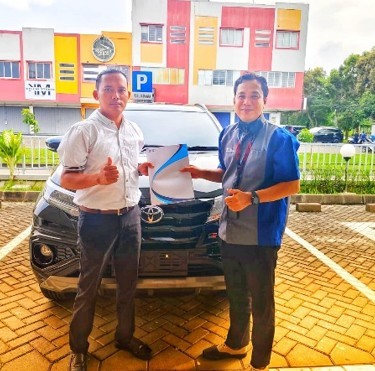 Serah Terima Unit Rush Gr Sport MT