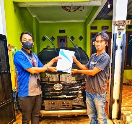 Serah terima Unit Toyota Rush