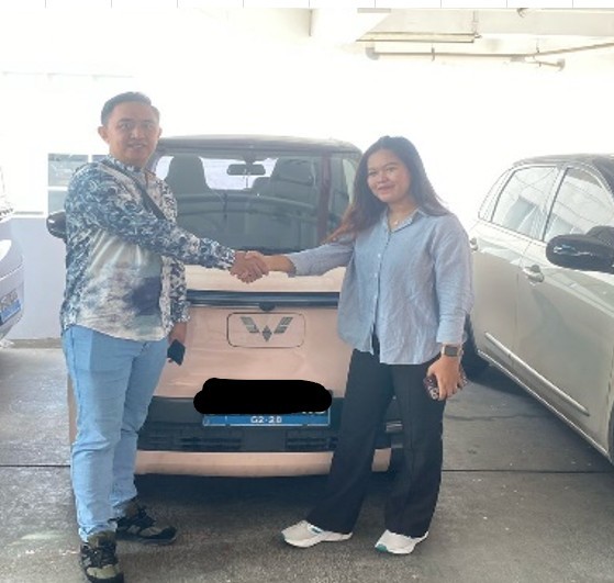 Serah Terima Unit Wuling