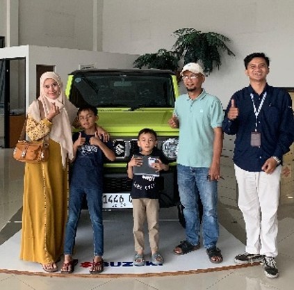 Serah Terima Unit Suzuki Jimny