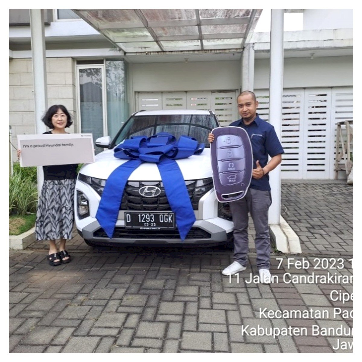 Serah Terima Unit Hyundai Creta