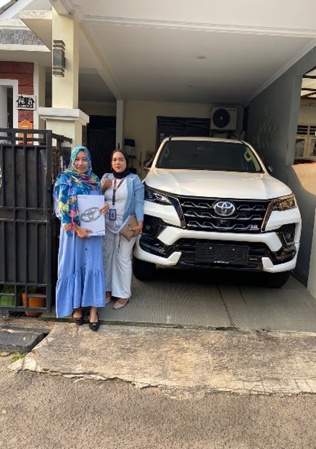 Serah trima fortuner